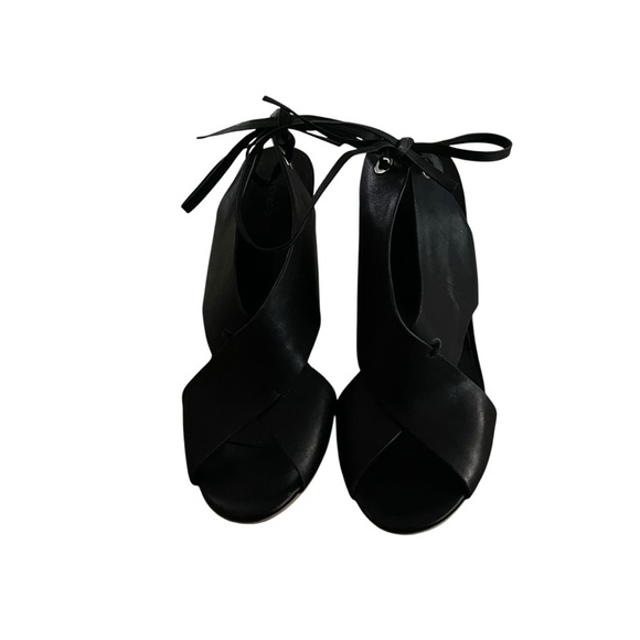 Rebecca Minkoff Black Heels Sleek Silhouette Women Size 7 - Picture 1 of 6